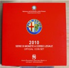 ITALIA - 2010 - Serie 9 valori “Alfa Romeo” In confezione, con certificato/i FDC