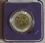 REGNO UNITO - 1994 - 25 Ecu “Sir Francis Drake”. Colorato Con scatola Proof