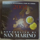 SAN MARINO - 2002 - Serie 8 valori In confezione FDC