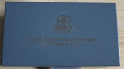 U.S.A. - 1991 - 1 Dollaro “Mount Rushmore” Con scatola e certificato/i Proof