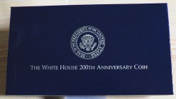 U.S.A. - 1992 - 1 Dollaro “White House” Con scatola e certificato/i Proof