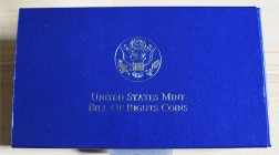 U.S.A. - 1993 - 1 Dollaro “Bill of rights” Con scatola e certificato/i Proof