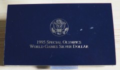 U.S.A. - 1995 - 1 Dollaro “World Games” Con scatola e certificato/i Proof