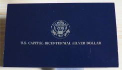 U.S.A. - 1995 - 1 Dollaro “Capitol” Con scatola e certificato/i Proof