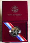 U.S.A. - 1996 - 1/2 Dollaro “Olimpiadi di Atlanta - Calciatori” Con scatola e certificato/i Proof