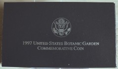 U.S.A. - 1997 - 1 Dollaro “Botanic Garden” Con scatola e certificato/i Proof