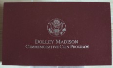U.S.A. - 1999 - 1 Dollaro “Dolley Madison” Con scatola e certificato/i Proof