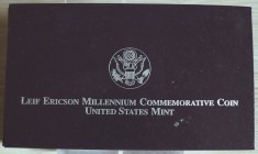 U.S.A. - 2000 - 1 Dollaro “Leif Ericson” Con scatola e certificato/i Proof