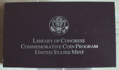 U.S.A. - 2000 - 1 Dollaro “Library of Congress” Con scatola e certificato/i Proof