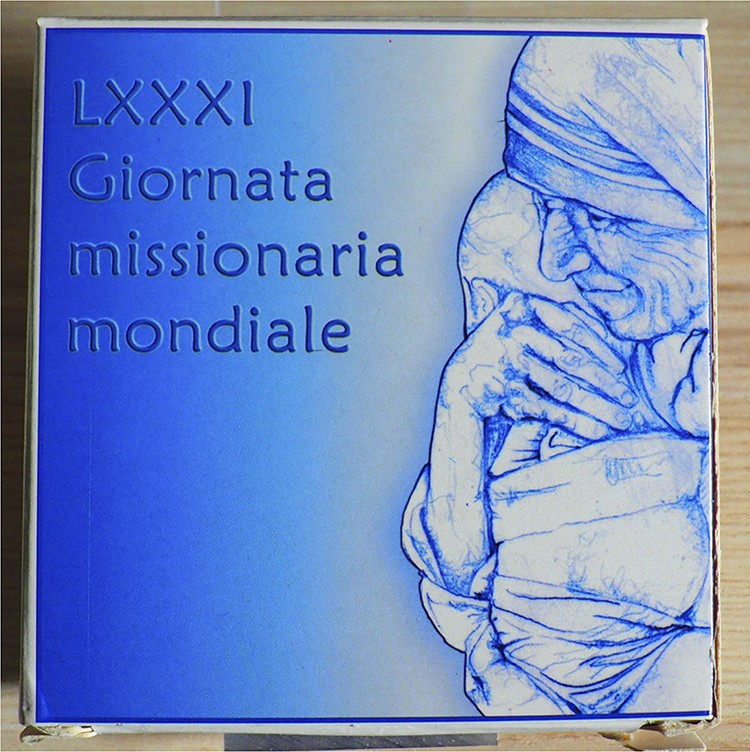 VATICANO - 2007 - 10 Euro “LXXXI giornata missionaria mondiale” Con scatola e ce...