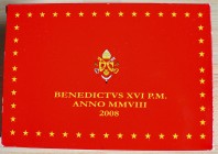VATICANO - 2008 - Serie 8 vall. + medaglia Con scatola e certificato/i Proof