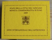 VATICANO - 2009 - 2 Euro “Anno internazionale dell’Astronomia” In confezione FDC