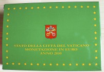 VATICANO - 2010 - Serie 8 vall. + medaglia Con scatola e certificato/i Proof