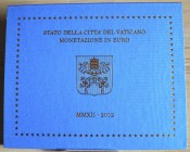 VATICANO - 2012 - Serie 8 vall. In confezione FDC