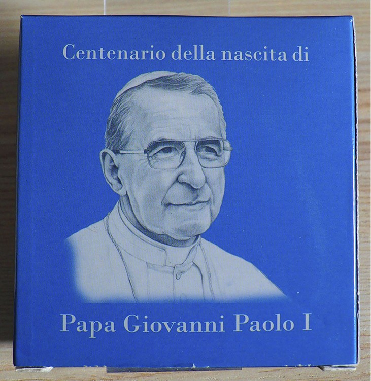 VATICANO - 2012 - 5 Euro “Centenario della nascita di Papa Giovanni Paolo I” Con...