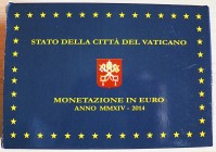 VATICANO - 2014 - Serie 9 vall. Con scatola e certificato/i Proof