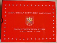 VATICANO - 2015 - Serie 9 vall. Con scatola e certificato/i Proof
