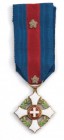 Collezione Santa Margherita
Regno d'Italia
Ordine Militare di Savoia - Croce da Cavaliere tipo II (1855-1946) - Argento dorato e smalti, nastro orig...