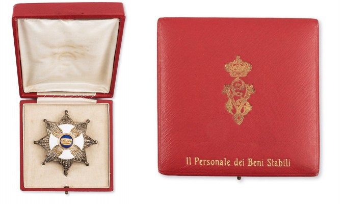 Collezione Santa Margherita
Regno d'Italia
Ordine della Corona d'Italia - Plac...