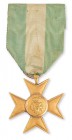 Collezione Santa Margherita
Regno d'Italia
Croce d'oro per anzianità di servizio di 25 anni - Oro, marchi "ORO" e "UM / R", con nastro originale (Ba...