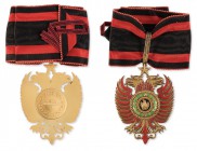 Collezione Santa Margherita
Europa - Albania
Ordine di Scanderbeg - Pendente da Commendatore tipo I (periodo di Ahmed Zogu 1926-1939) - Argento dora...