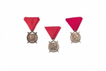 Collezione Santa Margherita
Europa - Bulgaria
Insieme di tre medaglie d'argento di II Classe al Merito - - Ferdinando I Principe Reggente (1887-1908...
