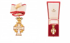 Collezione Santa Margherita
Europa - Danimarca
Ordine del Dannebrog - Pendente da Commendatore di I Classe - Periodo di Federico IX (1947-1972) - Or...