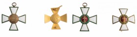 Collezione Santa Margherita
Europa - Ungheria
Ordine al Merito - Insieme di due Insegne, una da Commendatore e una da Ufficiale - Argento dorato e s...