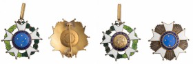 Collezione Santa Margherita
Oltremare - Brasile
Ordine nazionale della Croce del Sud - Sed da Cavaliere di Gran Croce Tipo III - Pendente e Placca (...