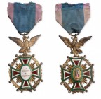 Collezione Santa Margherita
Oltremare - Messico
Ordine Imperiale di Nostra Signora di Guadalupe - Croce da Cavaliere di Tipo IIIb per merito civile ...