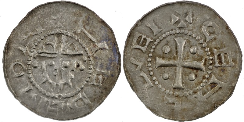 Germany. Duchy of Saxony. Hermann 1059-1086. AR Denar (19mm, 0.65g, 6h). Jever m...