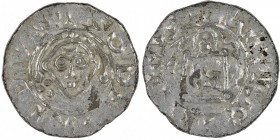 The Netherlands. Friesland. Godfrey II 997-1069. AR Denar (17mm, 0.49g). Meer (Alkmaar?) mint. Struck circa 1060. GODERIDVS, head facing / + MERE CIVI...