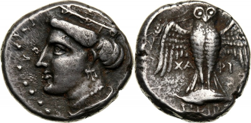 Greece, Pontos, Amisos, Drachm 4th century BC Weight 5,58 g, 17 mm. Waga 5,58 g,...