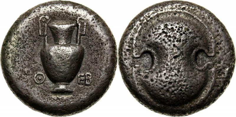 Greece, Boeotia, Thebes, Stater circa 425-400 BC Weight 10,08 g, 19 mm.
 Waga 1...