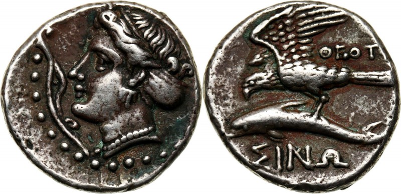 Greece, Paphlagonia, Sinope, Tetrobol 360-320 BC Weight 4,52 g, 18 mm. Waga 4,52...