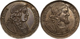 Jan III Sobieski, Gdańsk, Aegidius Strauch, medal z 1678 roku Autorstwa Christiana Schirmer'a. S rebro, waga 11,39 g, średnica 31 mm. Ciekawy medal wy...