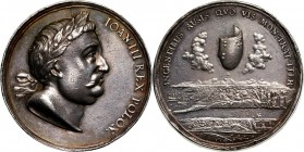 Jan III Sobieski, medal z 1694 roku, Chocim Autorstwa&nbsp;Jana Höhna młodszego. Srebro, waga 56,42 g, średnica 49 mm. Wybity dla upamiętnienia zasług...