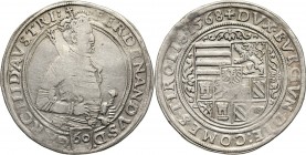 Austria, archduke Ferdinand II, Thaler (60 Kreuzer) 1568, Hall Silver 24,52 g.
Srebro 24,52 g.

Reference: Davenport 52, M-T 198
Grade: VF/VF+ 
...