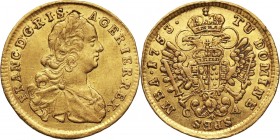 Austria, Franz I Stephan, Ducat 1753, Karlsburg Gold 3,45 g.
Złoto 3,45 g.

Reference: Friedberg 187
Grade: VF+ 

Austria