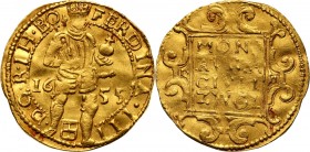 Netherlands, Zwolle, Ducat 1655 with title of Ferdinand III Gold 3,47 g. Złoto 3,47 g. Reference: Friedberg 213
Grade: VF+ 

Netherlands