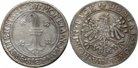 Switzerland, Basel, Thaler 1623 Silver 29,03 g. Srebro 29,03 g. Reference: Davenport 4604
Grade: VF+