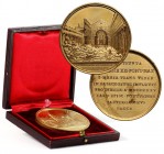 Vatican, Leo XII, medal, 1823, destruction by fire of the Basilica of St. Paul By Girometti. Gilted bronze 63,23 g; 51 mm. Original box.
 Autorstwa: ...