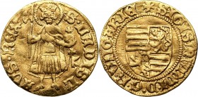 Hungary, Sigismund von Luxemburg 1387-1437, Goldgulden ND, Buda Gold 3,45 g. Złoto 3,45 g. Reference: Friedberg 9, Pohl D2-8, Lengyel 18/3
Grade: VF ...