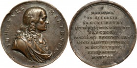 Great Britain, John Milton Monument, bronze medal from 1737 Engraved by J. S. Tanner. Bronze. Gilted. Weight 43,78 g. Diameter 52 mm.
 Autorstwa&nbsp...