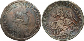 Italy, Casale, Ferdinand Gonzaga, Ducatone 1617 Scarce coin in nice toning. Rzadka moneta w ładnej patynie. Reference: Davenport 3868
Grade: VF/VF+ ...