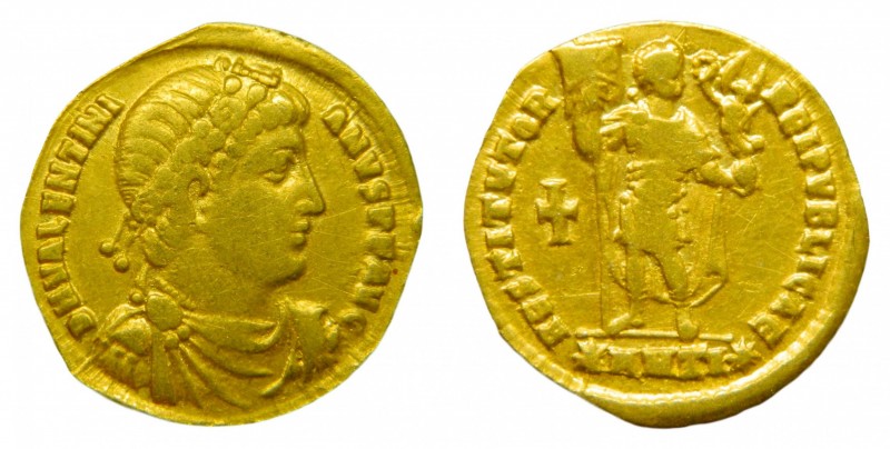 Roma Imperio - Valentiniano I. Acuñada el (364-367 d.c.). Sólido ANTIOQUÍA. (Ric...
