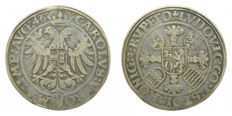 Carlos I (1516-1556) y Carlos V Sacro Imperio Romano Germánico. A Nombre de Luis...