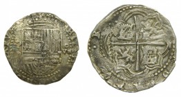 Felipe II (1556-1598). S/F. 8 Reales. B. Potosí. (AC 672) 27,6 gr. Ag.
mbc
