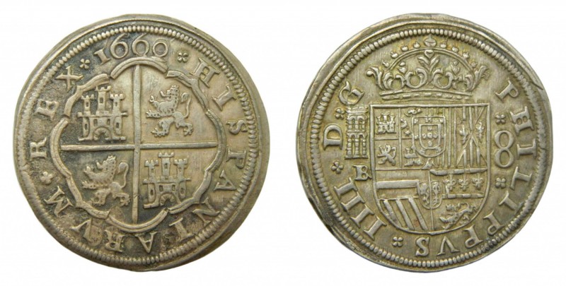 Felipe IV (1621-1665). 1660. 8 Reales. Segovia (AC 1625). Acueducto horizontal. ...