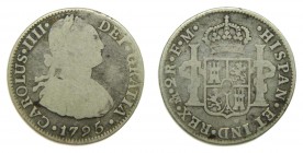 Carlos IV (1788-1808). 1795 FM. 2 reales. México. (AC 630). 6,34 gr. Ag.
bc-